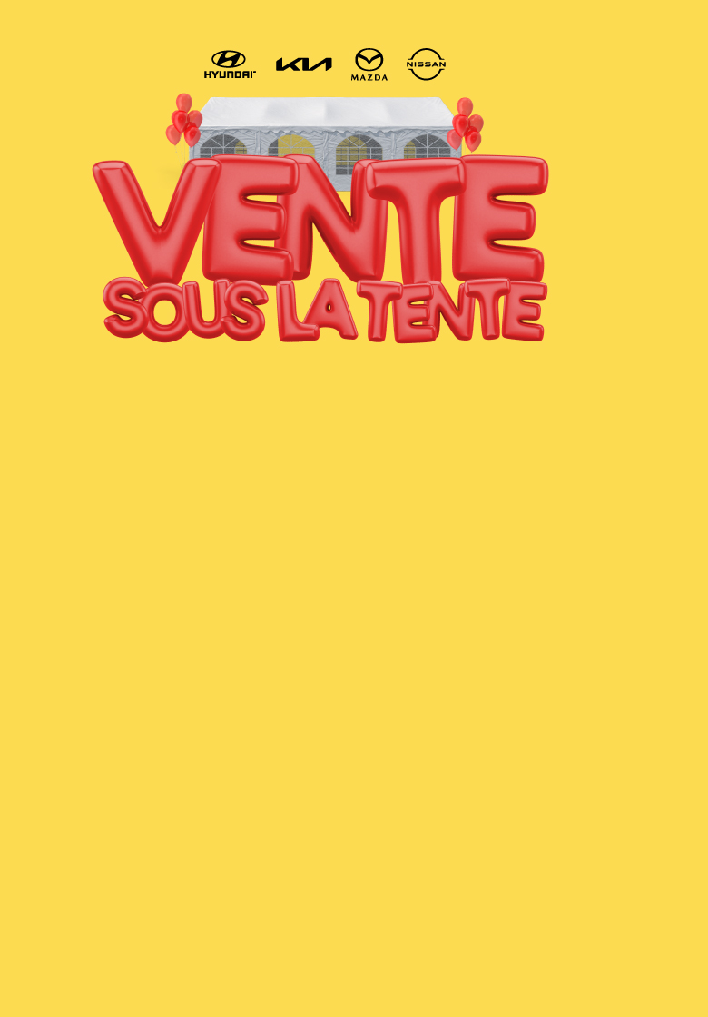 Vente sous la tente TR – 1